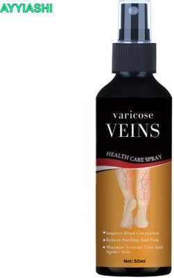 AYYIASHI Herbal Varicose Vein Spray Improves Blood Circulation And Reduces Swelling Liquid(50 ml)