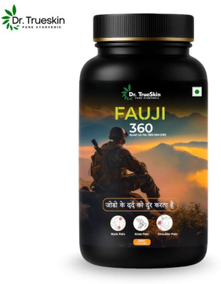 Dr.trueskin Fauji 360 Soothing Powder for Muscle & Joint Care A01 Powder(150 g)