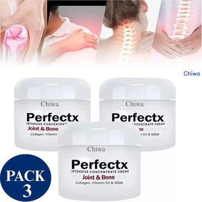 CHIWA OG Perfectx Deep Tissue Massage Cream for Joint Muscle Relaxation Cream(3 x 50 g)