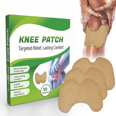 Amoula Relief Patch for Knees the heat knee patch Plaster & Patch (10 x 1 Patches) Plaster & Patch(10 Patches)