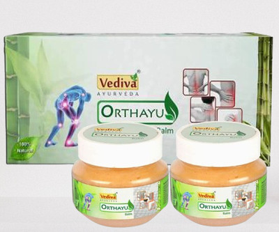 Orthayu Pain relief balm PO2,Each pack 100g Balm(2 x 100 g)