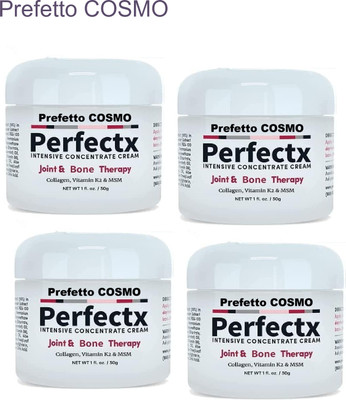 Prefetto COSMO PerfectX Natural Care Cream 100g x 4 – Joint Pack Cream(4 x 100 g)