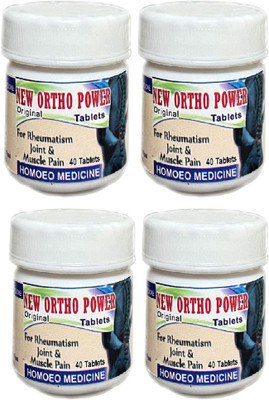 Quickbits Original New Ortho Power Tablet : for joint pain Tablets(4 x 40 Units)