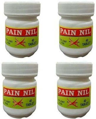 HRKH Ayurvedic Pain Nil Tablets for Joint pain (pack of 4) Tablets(4 x 40 Units)