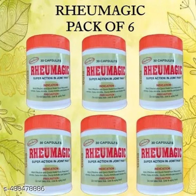 JRA Cure RHEUMAGIC GOLD CAPSULE (pack of 6) Tablets(6 x 30 Units)