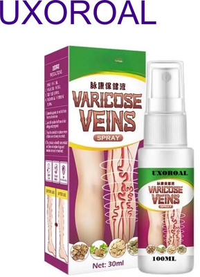 uxoroal Varicose Veins Spray 100ml Daily Use Liquid(100 g)