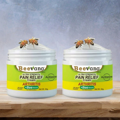 Bee Venom Pain Relief for Inflammation & Swelling Pack of 2 Cream(2 x 50 g)