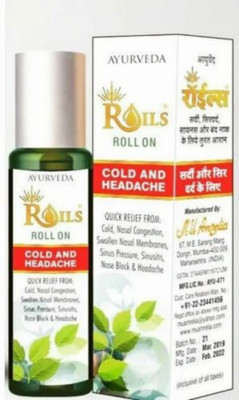ROILS Roll on body pain oil 5 ml 1 pc Liquid(5 ml)