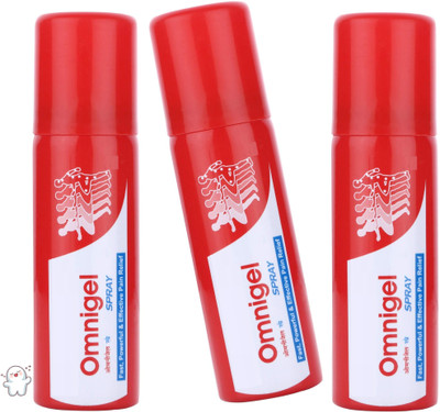 Zuuluzrs Special combo O m n i g e l set of 3 best pain relief Spray(3 x 35 g)