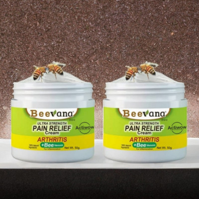 ACTIWOW BeeVana Relief for Sore Muscles After Exercise Pack of 2 Cream(2 x 25 g)