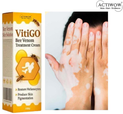 ACTIWOW Vitigo Bee Venom Cream for Minimal Fragrance Formula cream PR01 Cream(100 g)