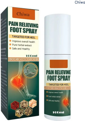 CHIWA Pain Relieving Foot Spray Secure Solution For Instant Vein Pain Relief Spray(100 ml)