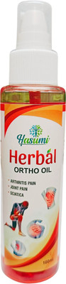 hasumi Herbal Ortho Pain Relief Oil Natural Joint & Muscle Support Liquid(100 ml)