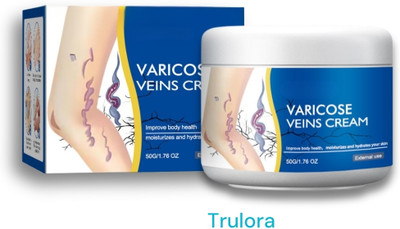 Trulora Varicose Veins Cream Turmeric Infused Cream(50 g)