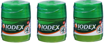 Iodex Body Pain Expert Balm Pack of 3 Balm(3 x 40 g)