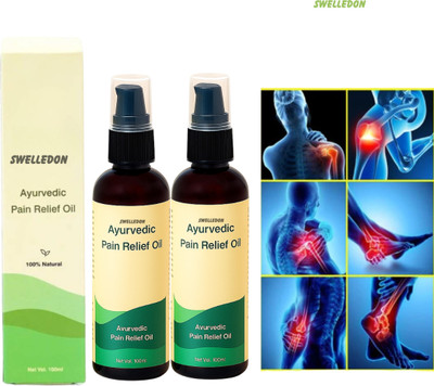 SWELLEDON Tulir Natural Pain Oil For Back Pain Herbal Formula Leg Pain Spray(2 x 50 ml)