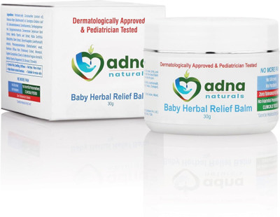 adna Naturals Baby Herbal Relief Balm, Blessed with Multi-Herbal Extracts Gel(30 g)