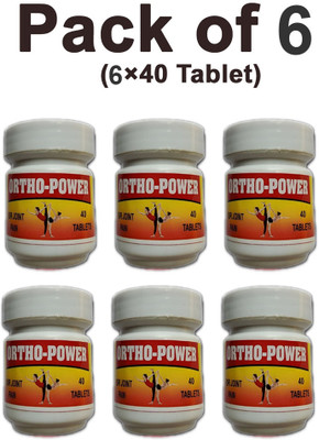Quickbits Ayurvedic Ortho Power Tablet Tablets(6 x 40 Units)
