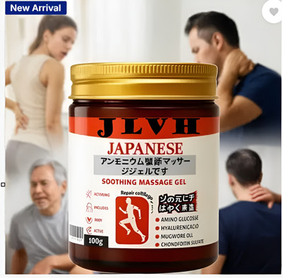 JLVH JAPANESE HERBAL THERAPY GEL - Back & Joint Pain Relief Gel (100ml) Gel(100 ml)