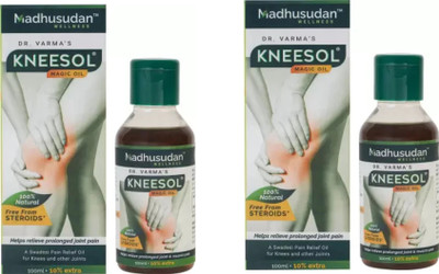 Kneesol Joint Pain Relief Magic Oil Liquid(2 x 110 ml)