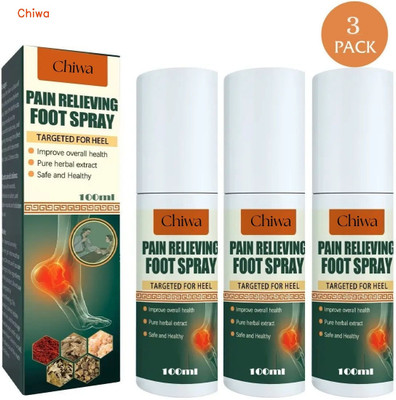 CHIWA Pain Relieving Foot Spray for Long-Lasting Foot Relaxation Spray(3 x 100 ml)
