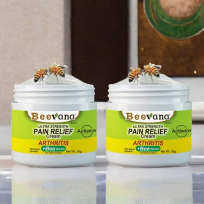 ACTIWOW BeeVana Fast-Acting Relief for Swollen Joints Pack of 2 Cream(2 x 25 g)