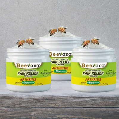 Bee Venom Cream for Soothing Sore Muscles & Joints Pack of 3 Cream(3 x 50 g)