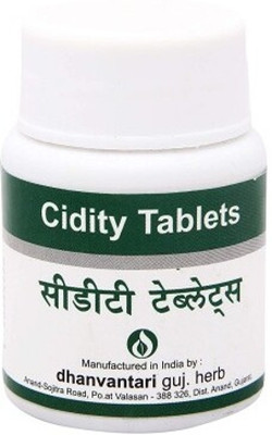 DHANVANTARI Cidity Tablet 30Tab pack of 2 Tablets(2 x 30 Units)