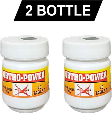 Vrukie Ayurvedic Ortho Power Tablet (2 x 40 Units) Tablets(2 x 40 Units)