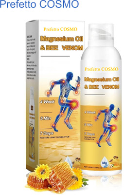 Prefetto COSMO Magnesium Oil Bee Venom Joint Spray – Natural Therapy Liquid(100 ml)