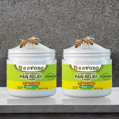 ACTIWOW BeeVana Muscle Recovery for Stiff & Sore Legs Pack of 2 Cream(2 x 25 g)