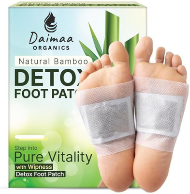 Daimaa Organics foot patch, detox foot patch, toxin remover and health foot patches Plaster & Patch(20 x 1 Patches)