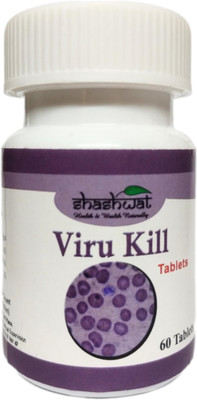 Shashwat Herbal Viru kill 60Tab pack of 2 Tablets(2 x 60 Units)