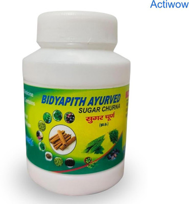 ACTIWOW Bidyapith Sugar Powder for Balanced Insulin and Glucose Levels Pack Of 1 E006 Powder(100 g)