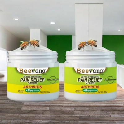 Bee Venom Pain Relief for Wrist & Hand Stiffness Pack of 2 Cream(2 x 50 g)