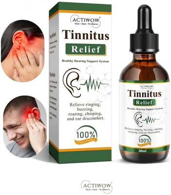 ACTIWOW Tinnitus Relief Daily Use Natural Ear Support Liquid(30 ml)