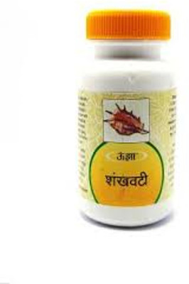Unjha Shankh Vati 80 tablets pack of 2 Tablets(2 x 80 Units)