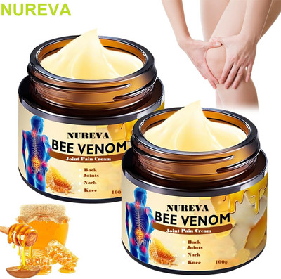 nureva Bee Venom Rub for Mobility & Recovery – 100g Cream(2 x 100 g)