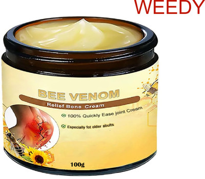 WEEDY Bee Venom Cream for Effective Relief from Bone & Joint Pain Cream(100 g)