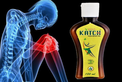 Masolin Herbal Katch Pain Relief Ayurvedic Oil-100ml Liquid(100 ml)