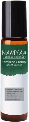 Namyaa Feminine Cramp Relief Roll On | For Period Cramps, Lower Back Pain & Body Pain Liquid(10 g)