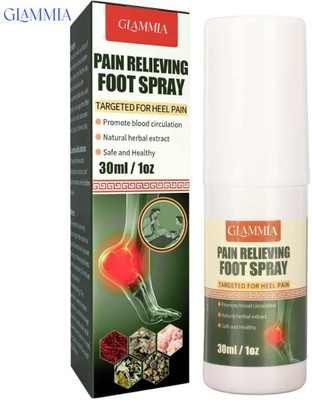 GLAMMIA Pain Relieving Foot Spray | With Natural Moisturizing Oils Spray(100 ml)