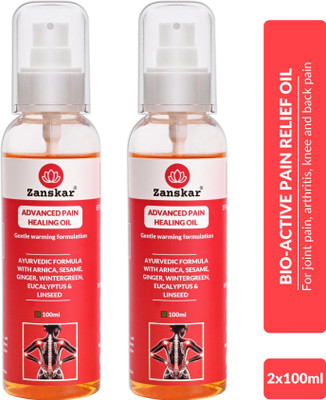 Zanskar Advanced Pain Healing Oil (Pack of 2) Liquid(2 x 100 ml)