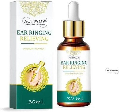 ACTIWOW Herbal Ear Ringing Relief Drops for Daily Ear Balance Spray(30 ml)