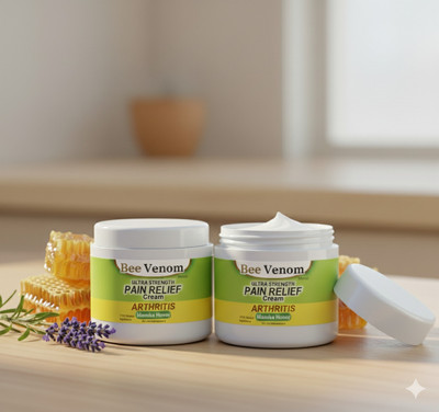 wynx Bee Venom Joint Care Cream for Knee, Back & Shoulder Pain Relief – Pack of 2 Cream(2 x 25 g)
