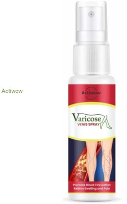 ACTIWOW Varicose Venis Herbal Spray for Circulation Boost Spray(100 ml)