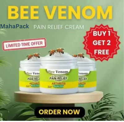 Bee Venom B Bone Pain Relief Cream for Muscle, Foot, Forearm Pain Cream(3 x 100 g)