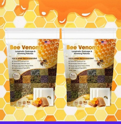 Bee Venom Foot Patches That Balance Your Energy Through Feet Plaster & Patch(2 x 100 g)
