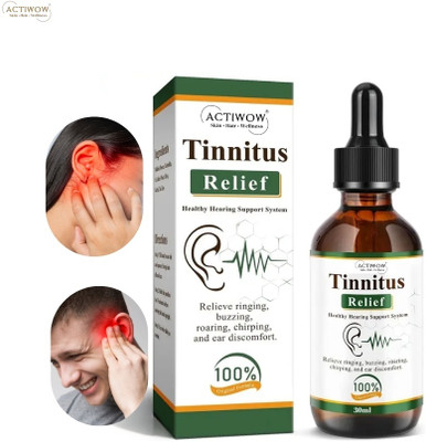 ACTIWOW Tinnitus Relief Gentle Herbal Ear Balance Liquid(30 ml)