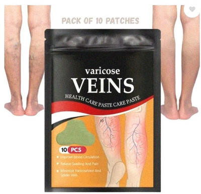 BIFRRUTANT varicose veins patches with balanced herbal synergy Plaster & Patch(10 x 1 g)